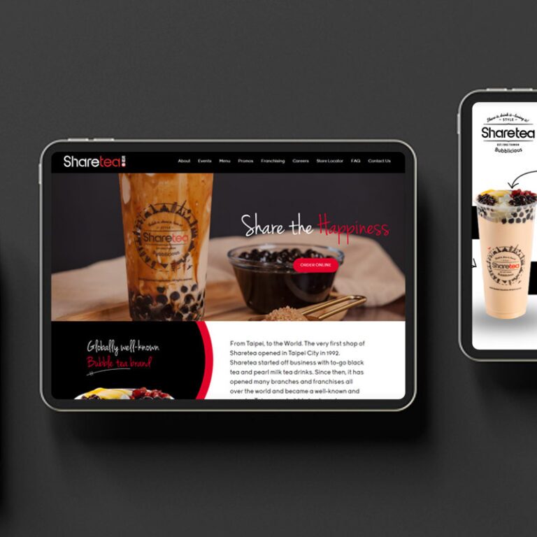 share tea website
